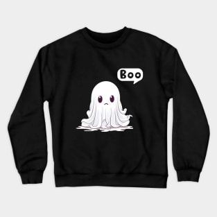 Cute Ghost Adorable T-Shirt Crewneck Sweatshirt